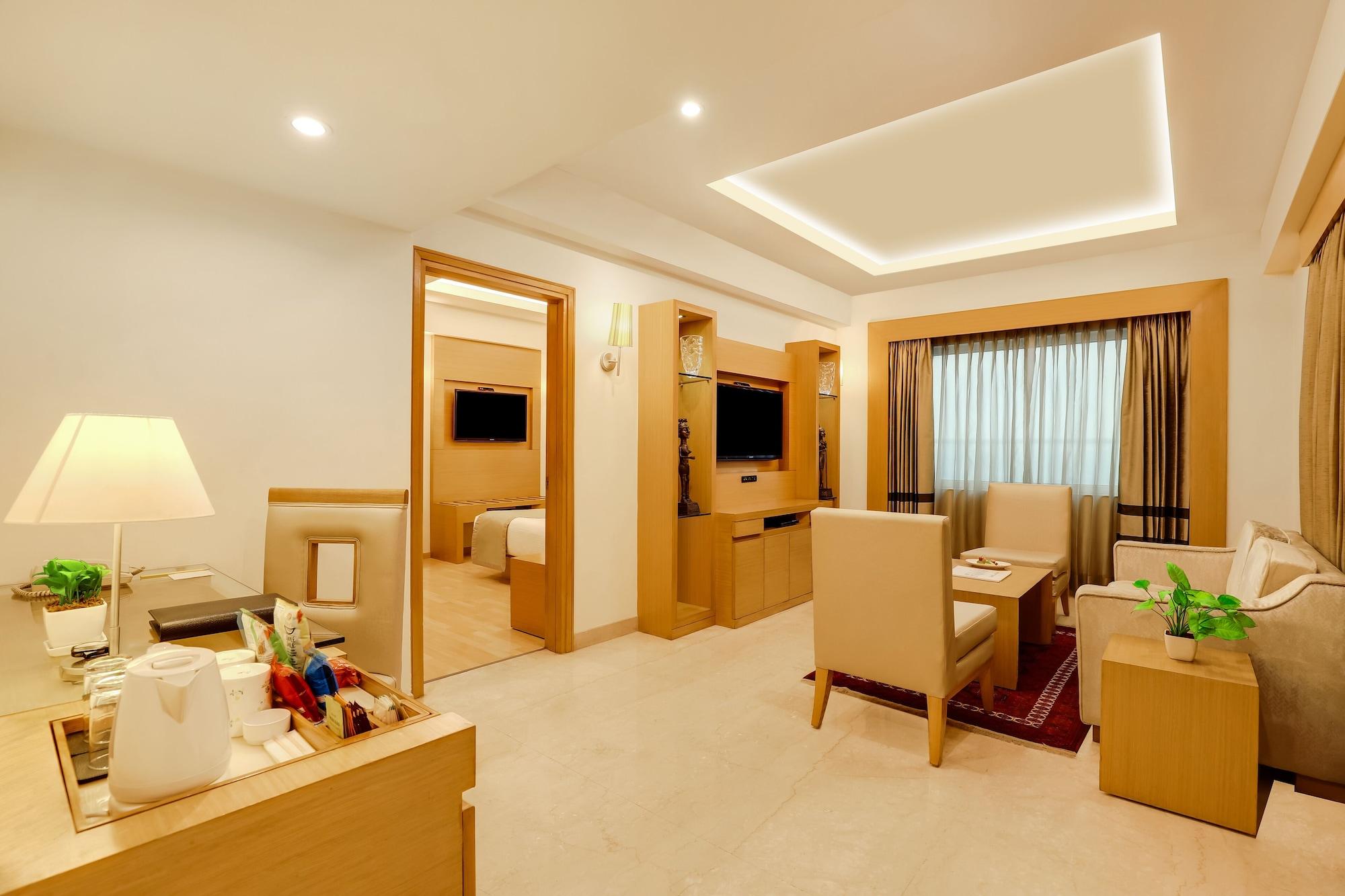 德里机场柠檬树酒店 新德里 外观 照片 Suite room at the hotel